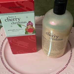 Philosophy Have a Cherry Christmas shower gel and bubble bath BNIB